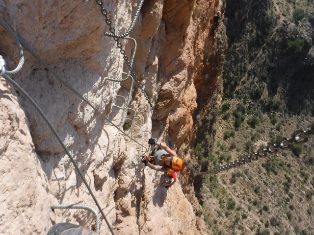  Climbing the staples 