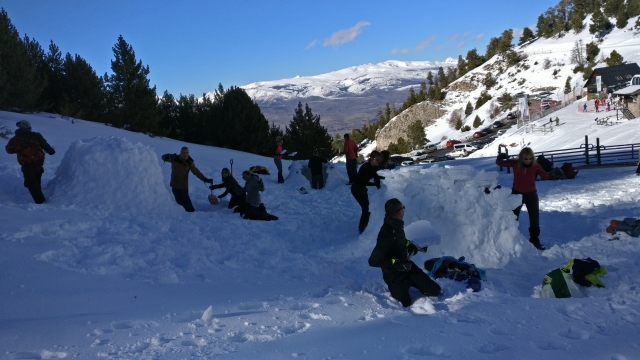 Hora de construir el iglu