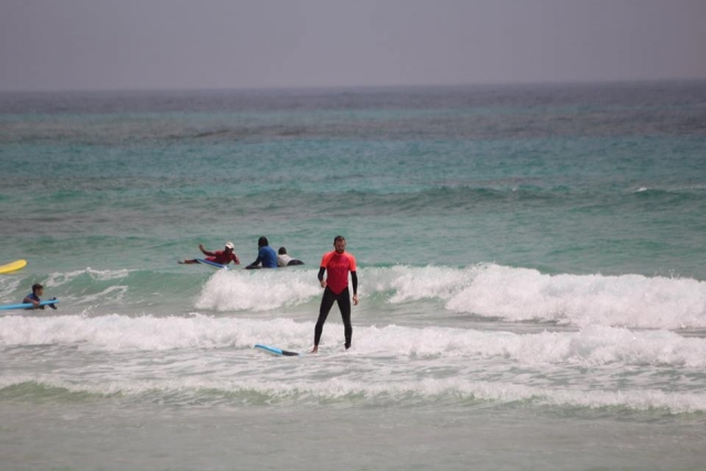  trying to catch waves