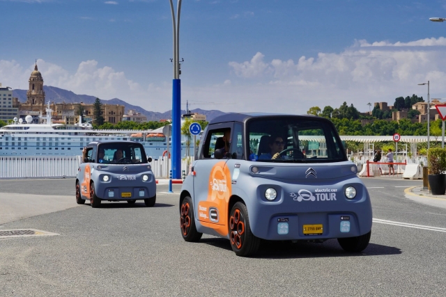 Tour en coche eléctrico Castillo de Gibralfaro, 3h