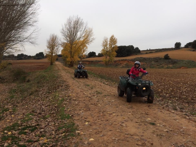 Ruta de campo en quad