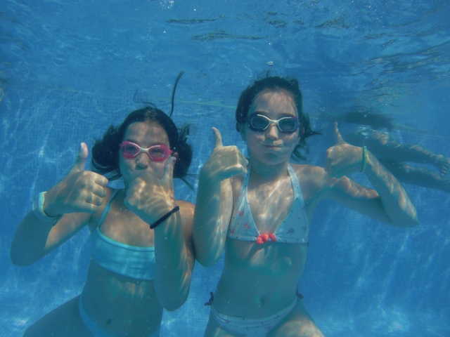  In piscina 