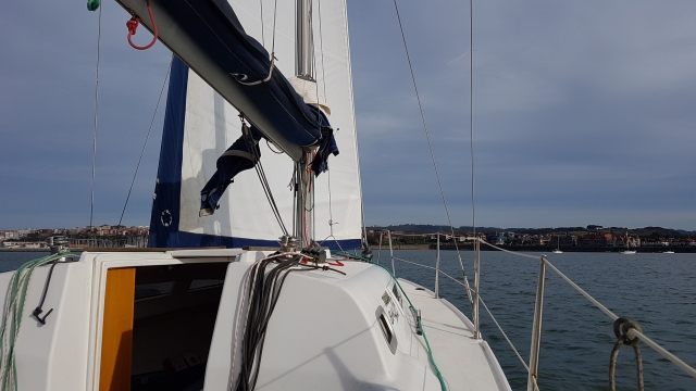 Barco em Bilbao 