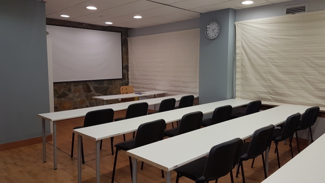  nossas instalações teóricas em Getxo 