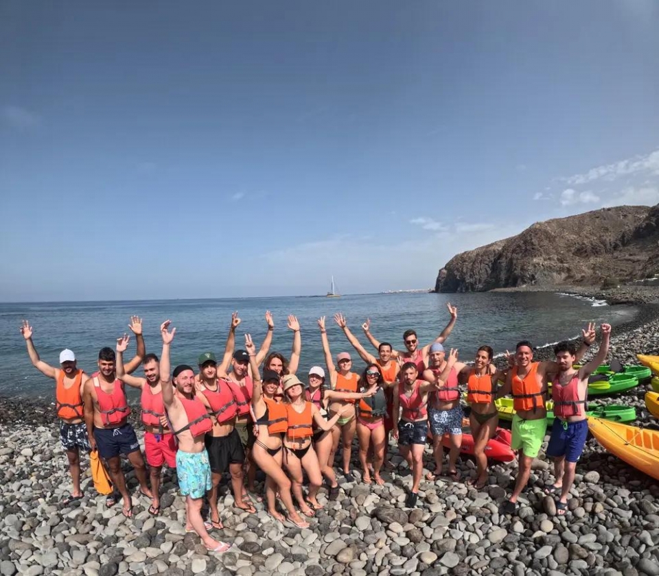 Excursión en kayak