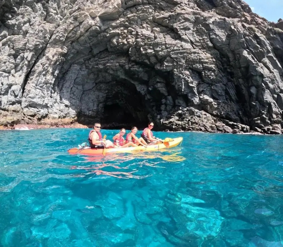  Itinerario in kayak per famiglie 