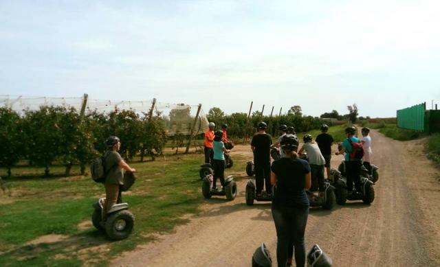 Itinerario in segway 