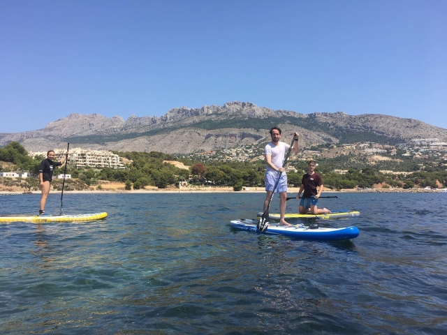  SUP con gli amici