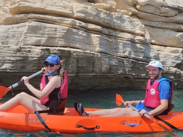  Kajakfahrt entlang der Küste von Almería 