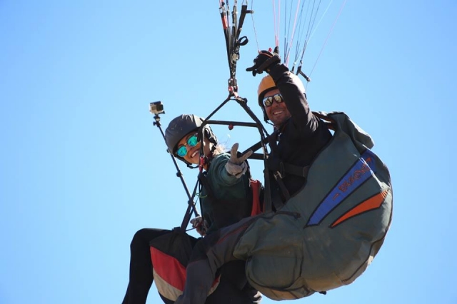  Il parapendio biposto 