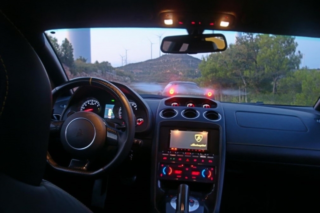  Innenraum des Lamborghini Gallardo 