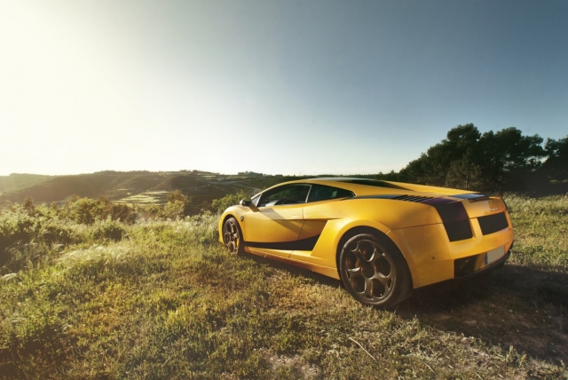  Lamborghini-Sportwagen Barcelona 