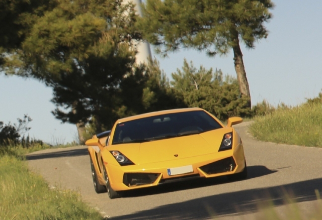  Lamborghini Gallardo auf Barcelona-Routen 
