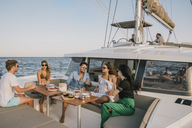 barcelona catamaran