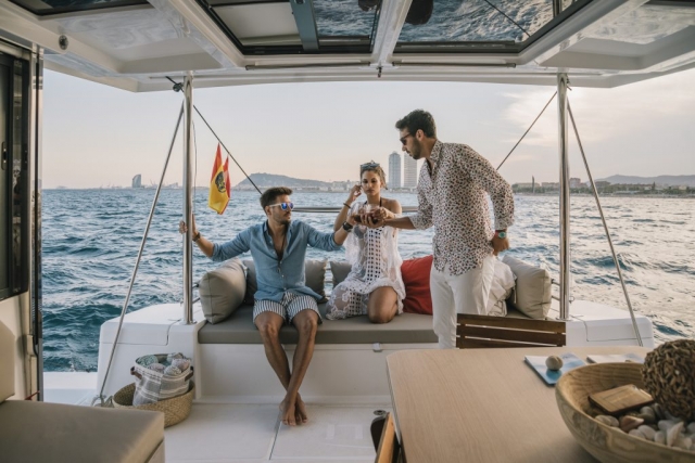 barco en barcelona
