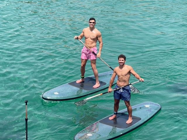  Transparent SUP -Strecke in Murcia