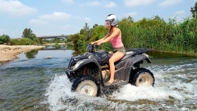 Ruta en quad por la costa del sol