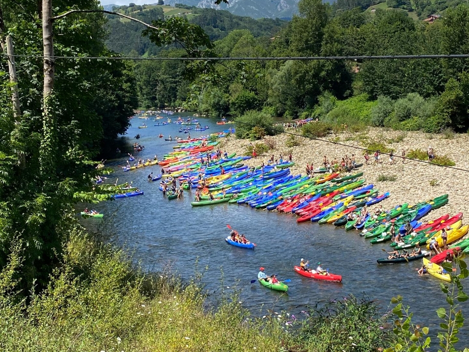Kayaks in der Sella Kayaks in der Sella