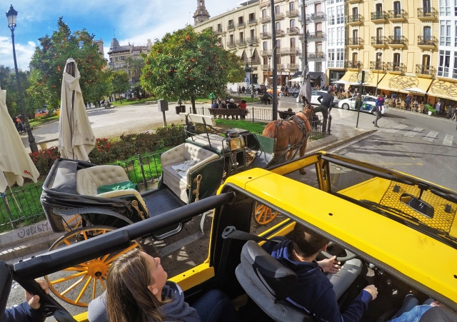  Seeing the city from the Jeep 