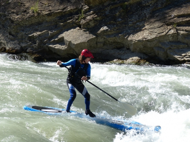Descendiendo un rapido