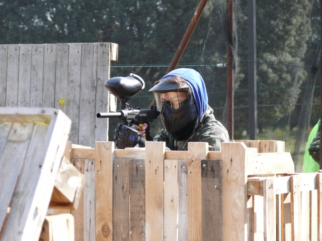  Outdoor paintball in Madrid 