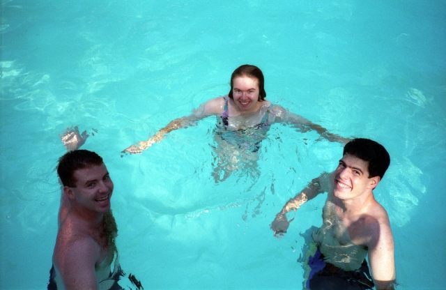  Pool party with open bar