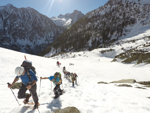  Schneeschuhroute durch die katalanischen Pyrenäen 