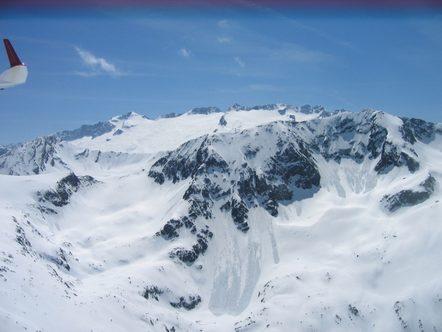  Das verschneite Gebirge 