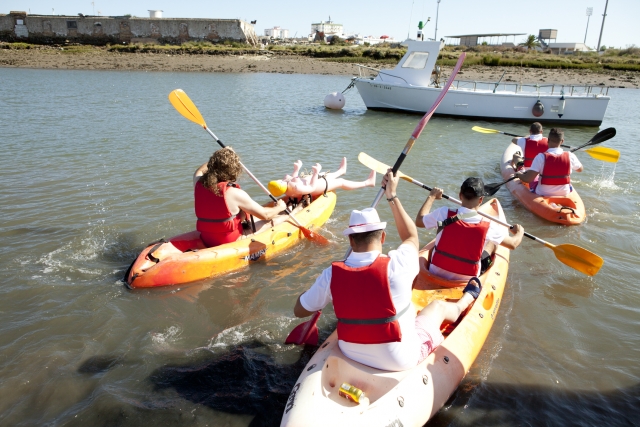  Route de kayak entre amis 