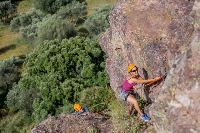  Nível de iniciação para via ferrata