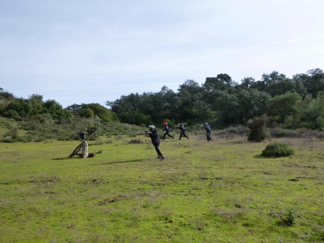  Bataille de paintball à Séville 