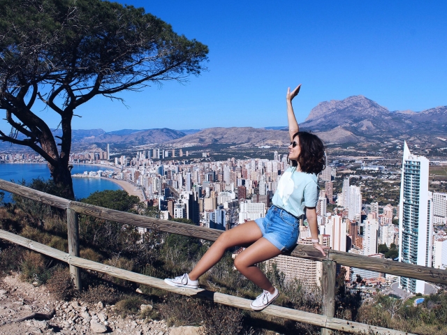 Fotografia con las mejores vistas a Benidorm