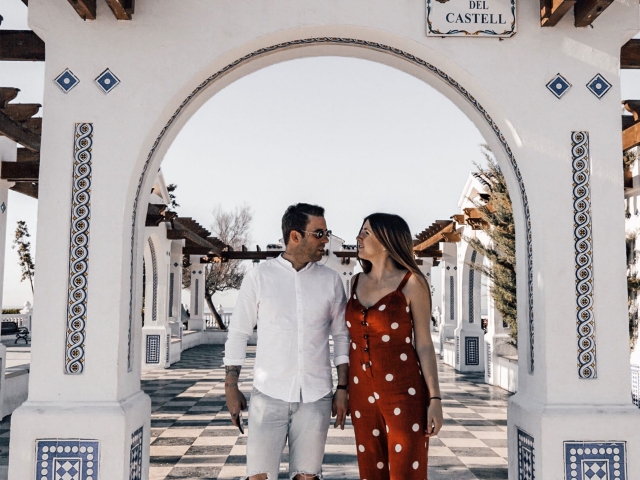 Poses en pareja en Benidorm