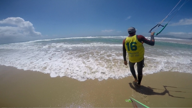 Clase de Kitesurf en Tarifa 