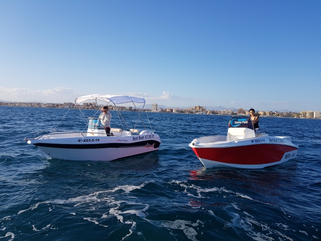  Barca Voraz vicino alla Bussola Costa Blanca