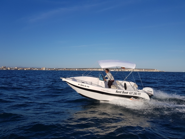 Location de bateau Voraz 5.0 Sans permis 