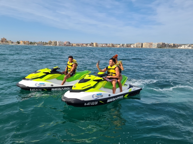 Motos de agua en Santa Pola