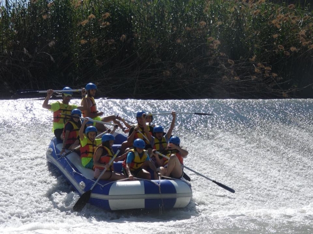 Rafting en el Segura