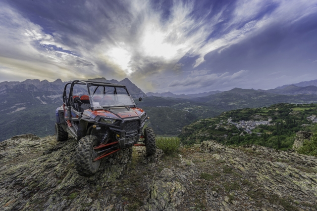  Buggy su roccia nei Pirenei - 999 – Vedute delle montagne di Huesca