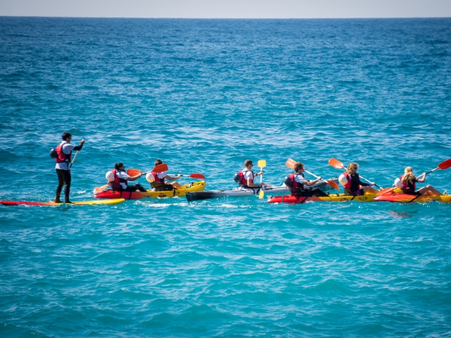 Kajakausflug durch das Mittelmeer 