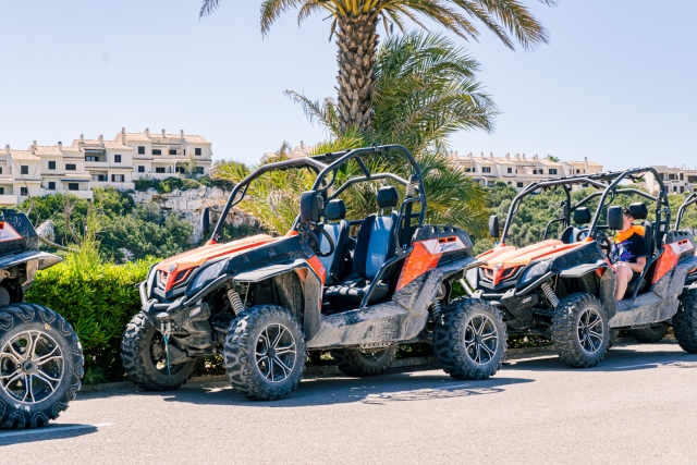  两座越野车路线 