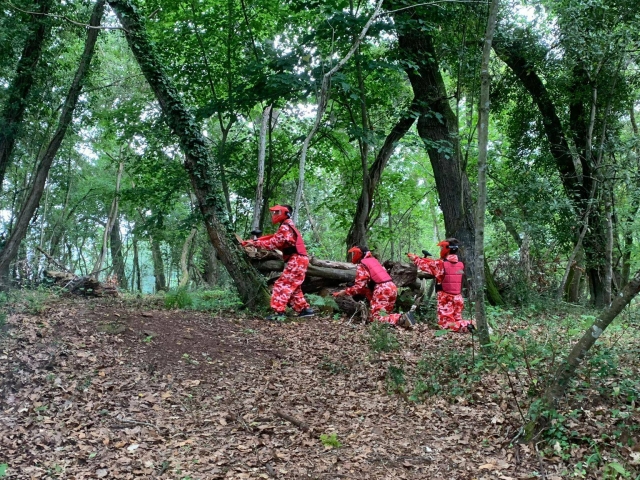  维拉维西奥萨的彩弹射击游戏 