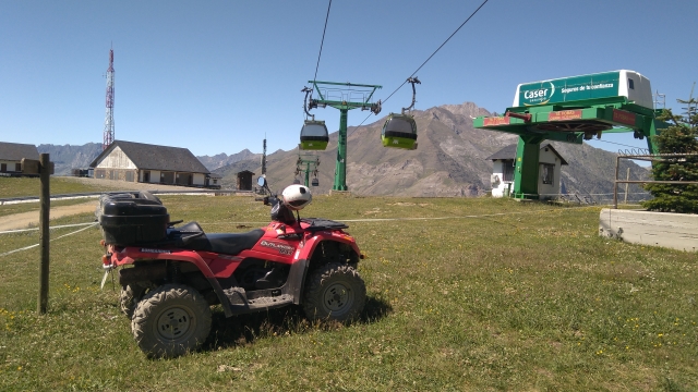  Itinéraire en quad Station de ski de Panticosa 