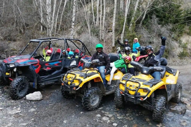  Quads biplaces à travers la vallée de Tena 