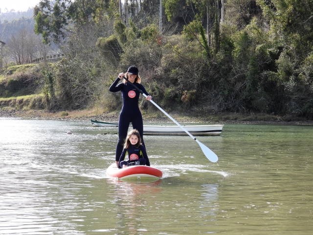 SUP por la ría de Villaviciosa