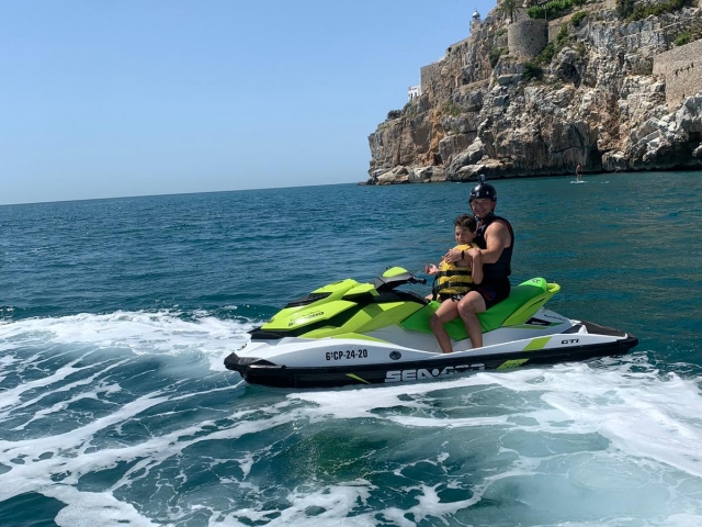 Tour en moto de agua en Peñíscola
