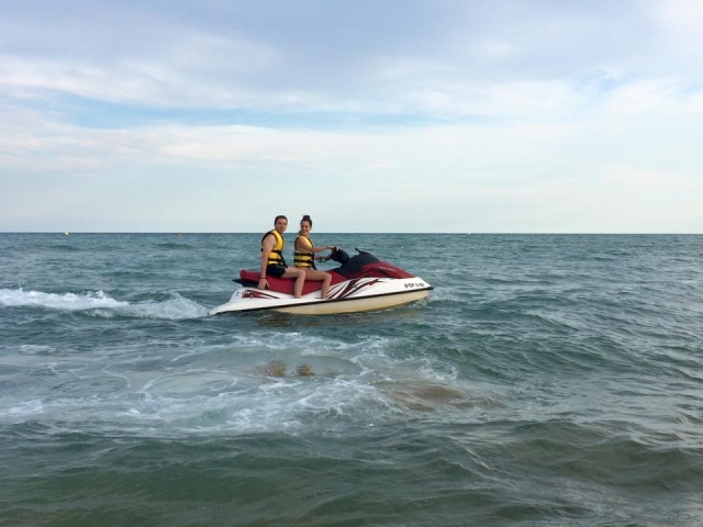 Tour en jet ski biplace 