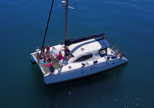 Salida en barco Málaga