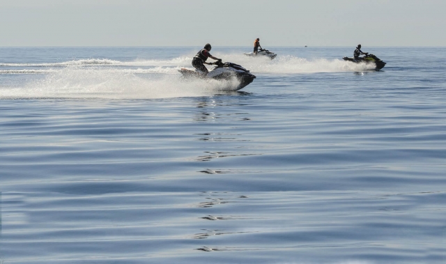 Course de jet ski 