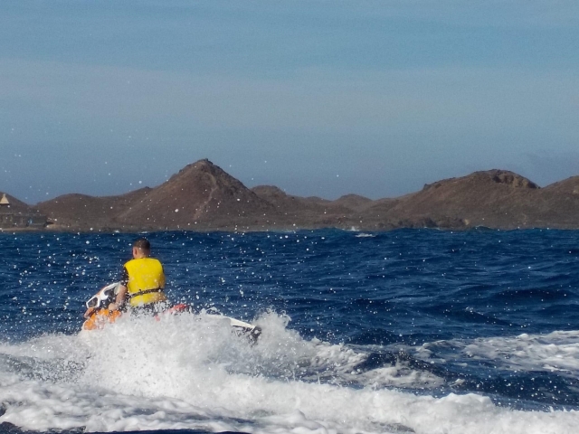 Fuerteventura en moto de agua